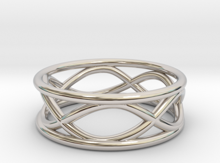 Infinity Ring- Size 7 3d printed