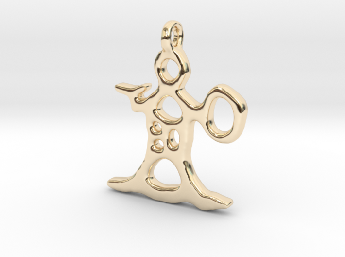 Korpiklaani Inspired Shaman Necklace 3d printed