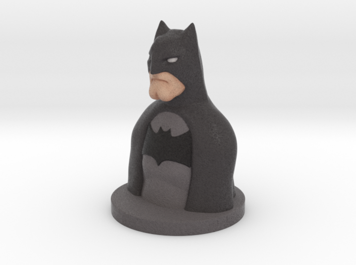 bat bust 3d printed 