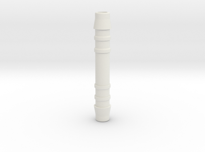 5mm ID air hose connector (straight) 3d printed
