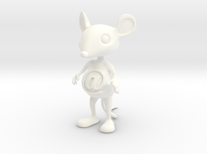 Tiny @Belly Mouse 3d printed