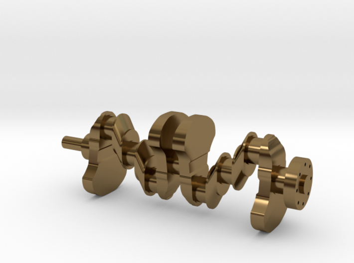 Motor part. crankshaft 3d printed