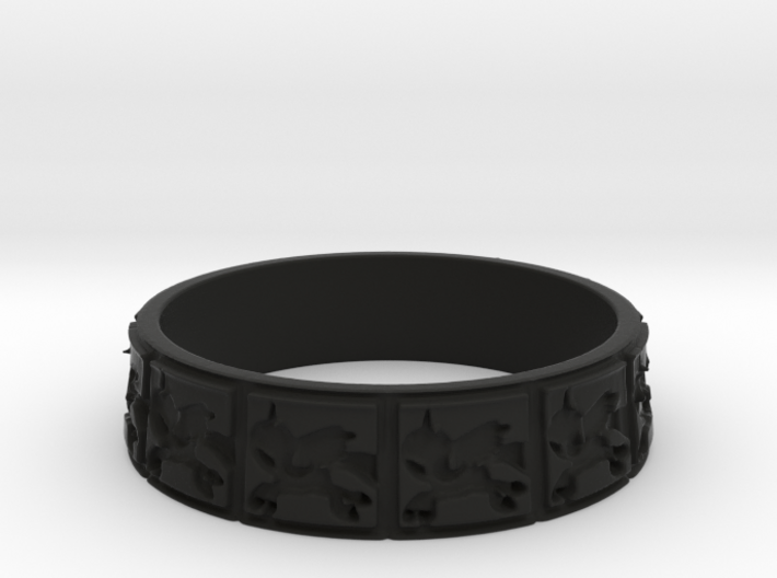 Luna Icon Ring Ring Size 6.5 3d printed