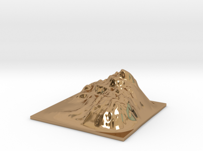 Mountain Landscape 1 3d printed