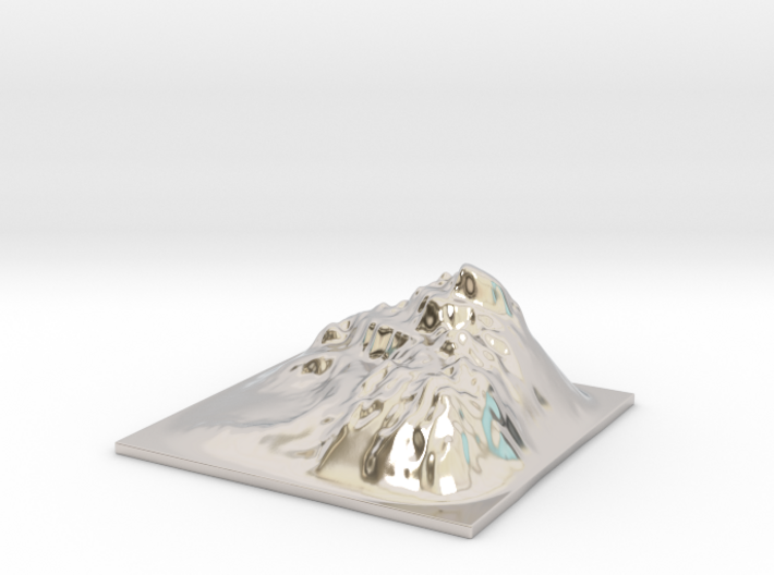 Mountain Landscape 1 3d printed