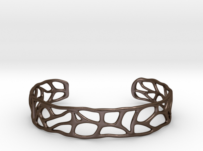 Bracelet abstract version #1 3d printed 