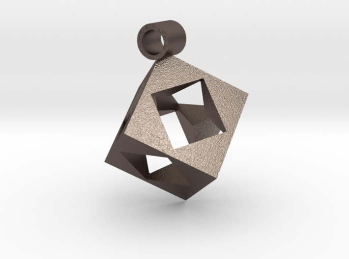 Cube Pendent 3d printed