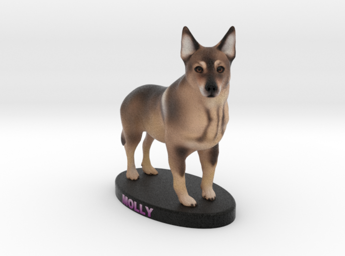 Custom Dog Figurine - Molly 3d printed