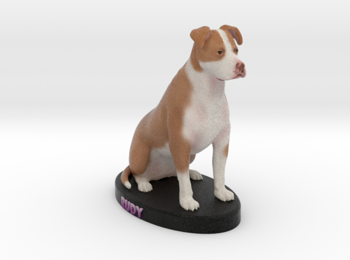 Custom Dog Figurine - Rudy 3d printed