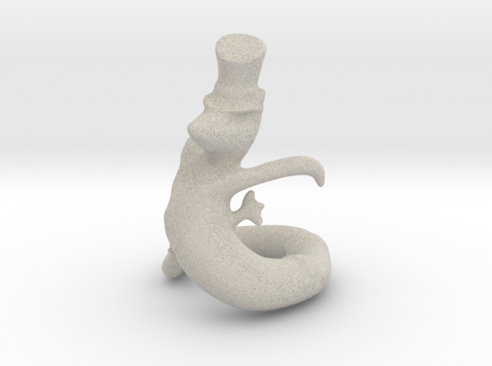 Serperior with Tophat 3d printed 