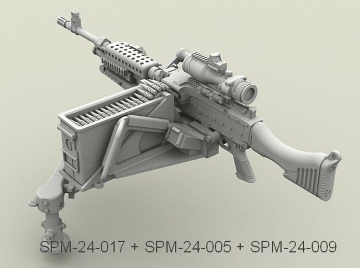 1/24 SPM-24-017 MSG SA4 Swing Arm x2 3d printed 