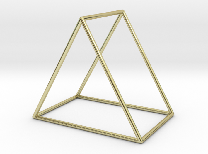 Triangle Bracelet - Medium 3d printed