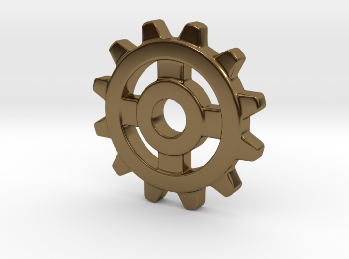 One Inch Eight Normal Spoke Gear 3d printed