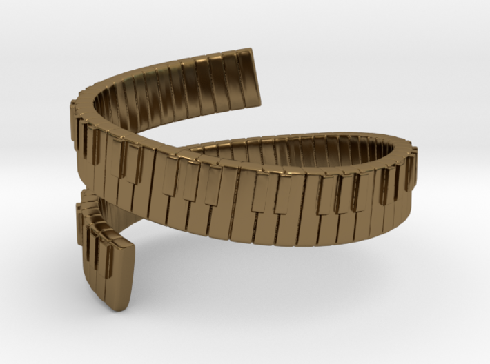 Pianooo Ring Size(US)-9 (18.89 MM) 3d printed