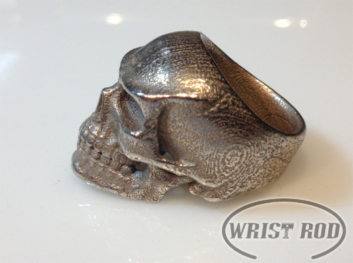 WR Ring FullSkull - Size 14 3d printed 