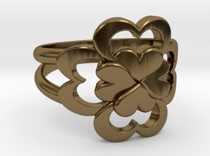 Size 9 Wife Ring 3d printed