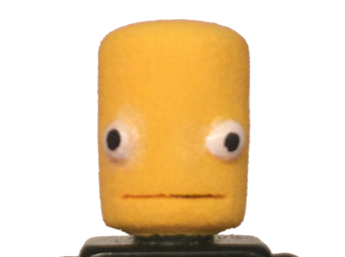 Head KSP for Lego (basic) 3d printed