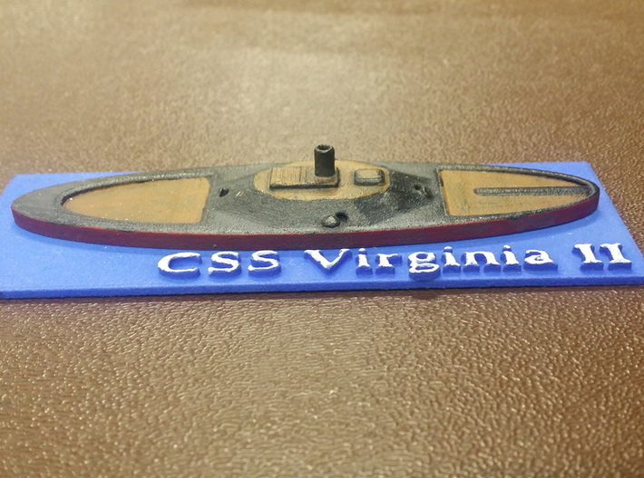 1/600 CSS Virginia II 3d printed 