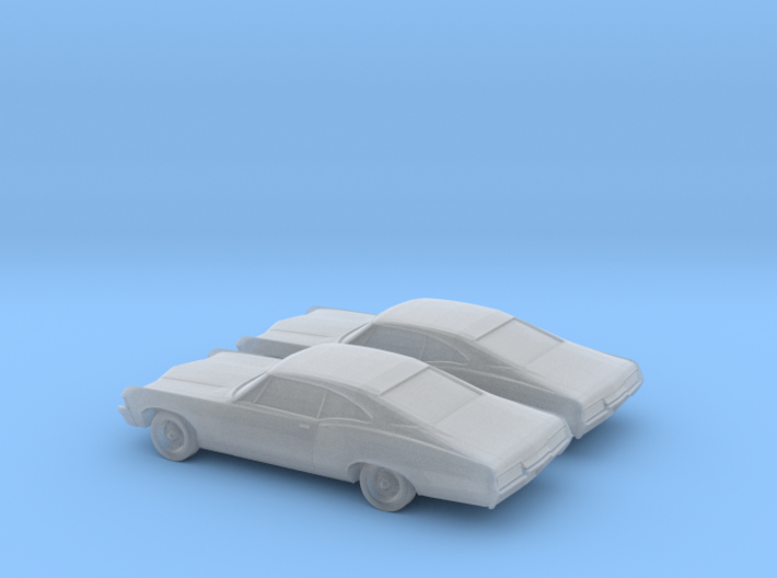 1/160 2X1967 Chevrolet Impala Coupe 3d printed