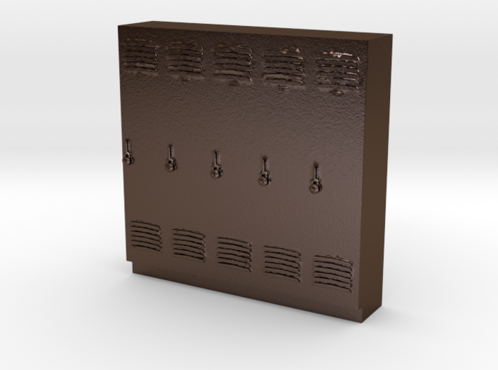 Standard Scale Lockers 3d printed