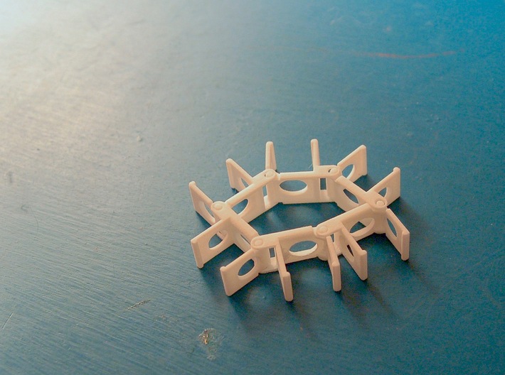 The Stick Clip - Broken Drum Sticks Become Art 3d printed Chain 'em together and get all sorts of creative with them!
