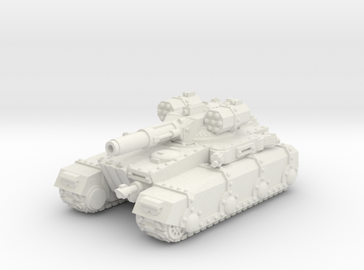 Irontank w. Medium Turret 3d printed