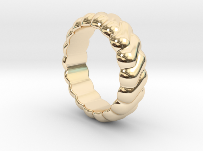 Harmony Ring 20 - Italian Size 20 3d printed