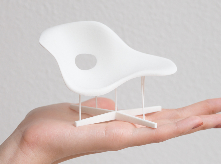 Designer chair - La Chaise Miniature 1:12 3d printed