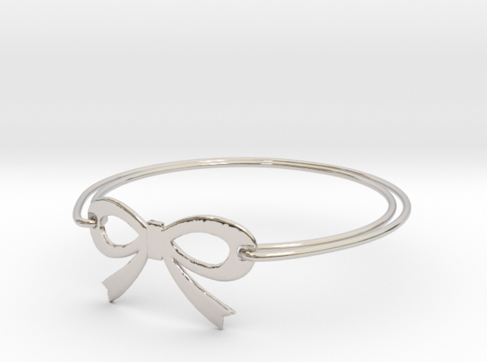 Bow Bracelet 3d printed