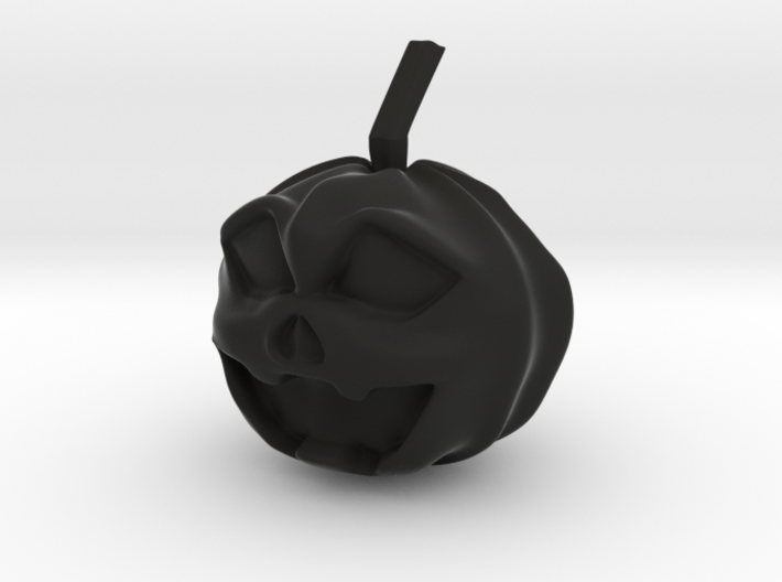 Halloween Hollowed Figurine: Surprised Pumpking 3d printed