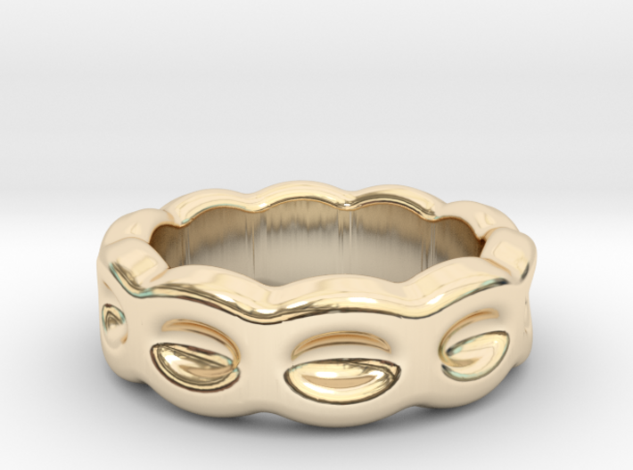 Funny Ring 16 - Italian Size 16 3d printed