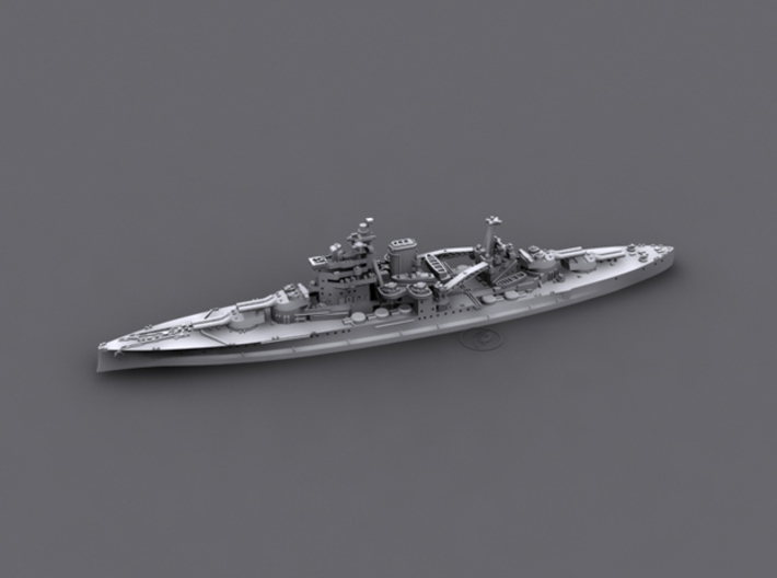 1/3000 HMS Queen Elizabeth [1943] (x2) 3d printed Computer software render