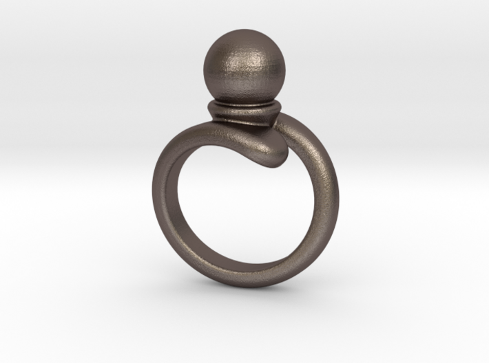 Fine Ring 15 - Italian Size 15 3d printed