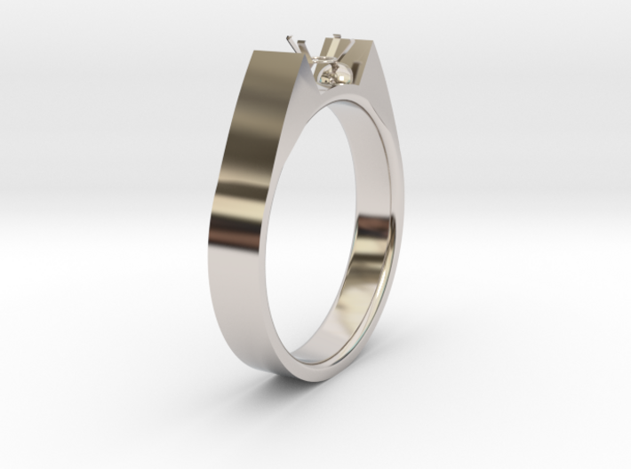 Design Ring For Diamond Ø19 Mm US Size 9 3d printed