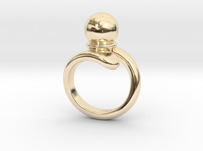 Fine Ring 17 - Italian Size 17 3d printed