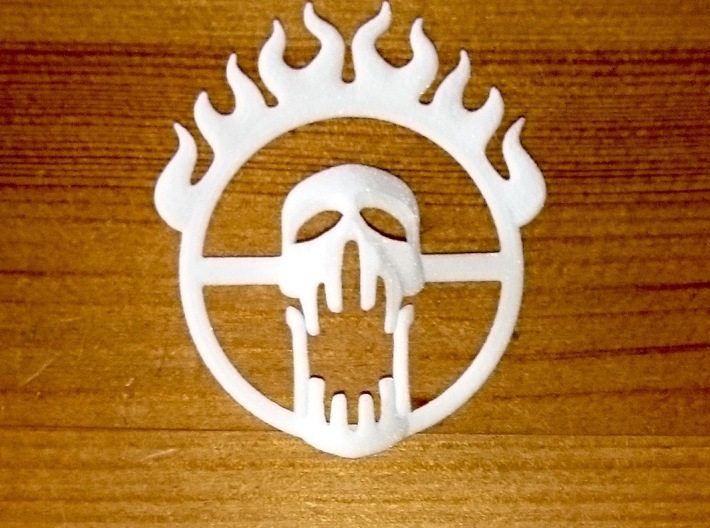 Mad Max Fury Road inspired pendant 3d printed 