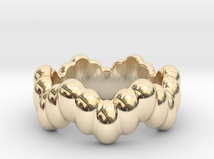 Biological Ring 24 - Italian Size 24 3d printed