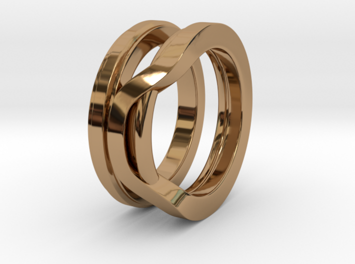 Balem's Ring1 - US-Size 7 (17.35 mm) 3d printed