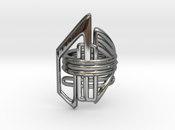 Balem's Ring2 - US-Size 4 (14.86 mm) 3d printed