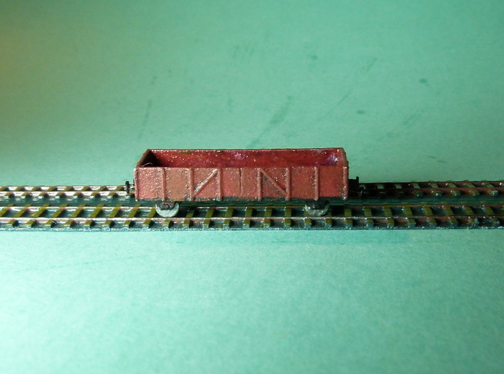 Gondola / Mittelbordwagen Set of 4 1/285 6mm 3d printed