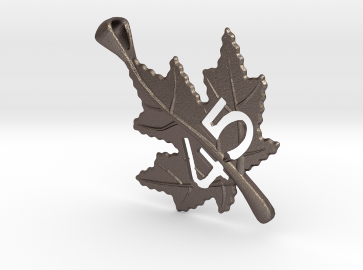 Canadian Maple Leaf Pendant 3d printed