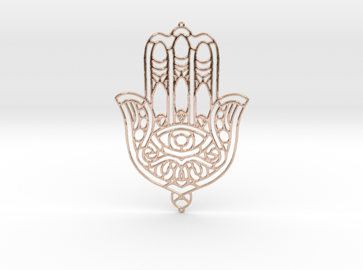 Khamsa (The Hand) 3d printed
