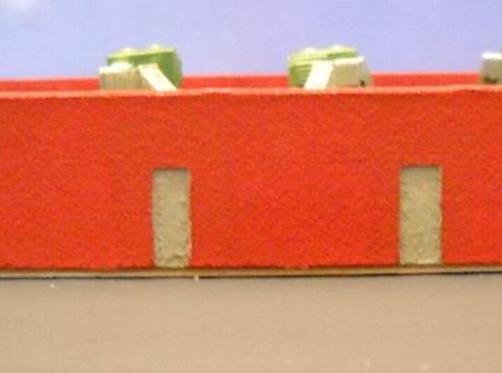 Strip Mall Walls 1 Z Scale 3d printed 