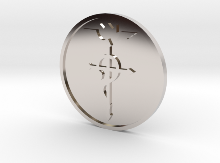 Elric Symbol Coin 3d printed