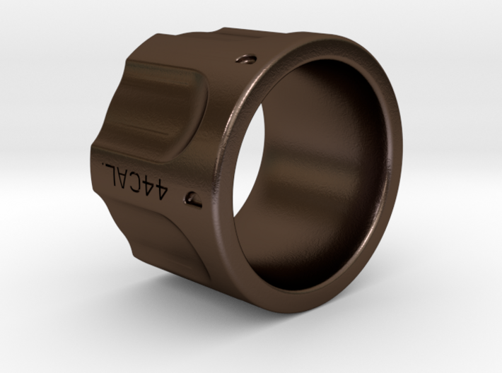 Revolver Ring Size 8 3d printed