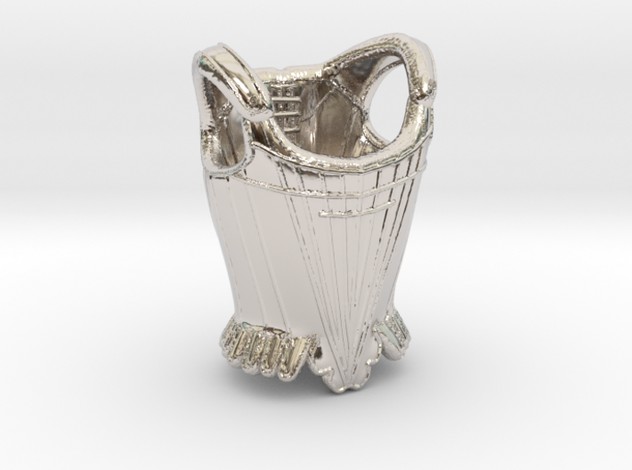 Rococo Corset Stays 3d printed
