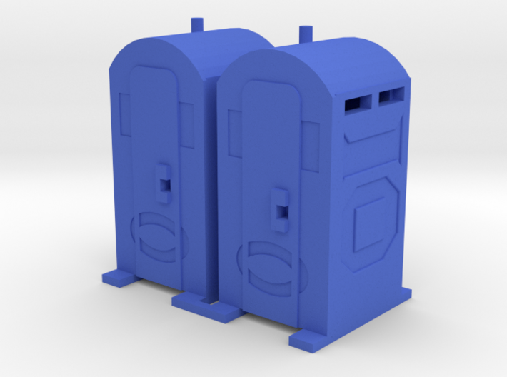 Porta Potty - HO 87:1 Scale Qty (2) 3d printed
