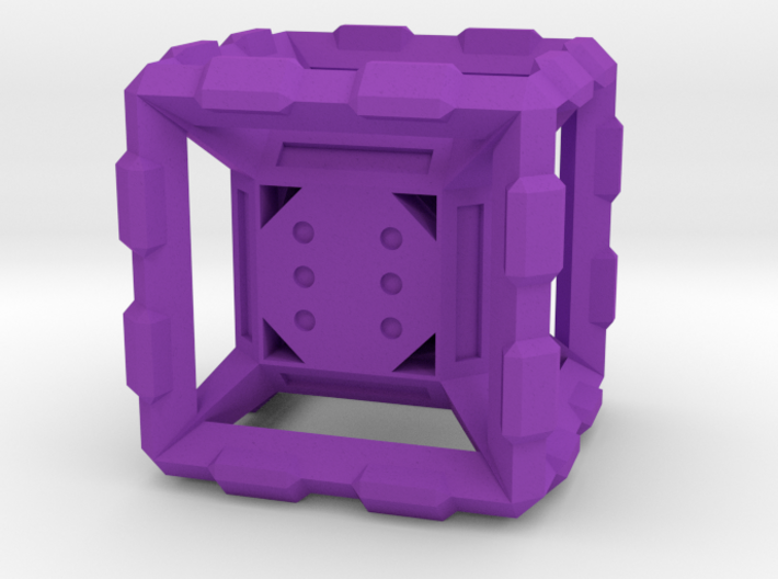4 dimensional cube dice (Extra tough) 3d printed
