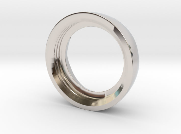 Ag Torch: Brass Bezel Ring (3 of 4) 3d printed