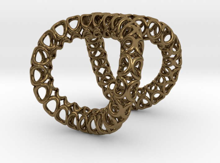 Infinity Ring (Size 6) 3d printed